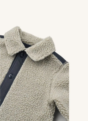 Liewood - Elian Geri Dönüştürülmüş Elyaf Sherpa Overshirt | Bej