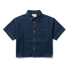Finger in the nose - Harper Denim Hemd | Dunkelblau