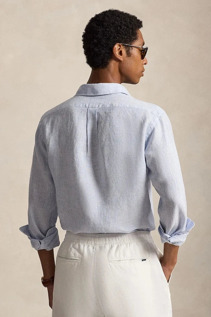 Camisa de lino para hombre Polo Ralph Lauren
