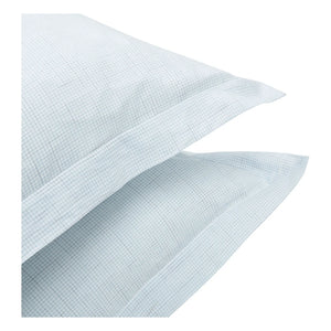 Scarlette Ateliers - Paul Handwoven Cotton Pillowcase - Set of 2 | Light Blue