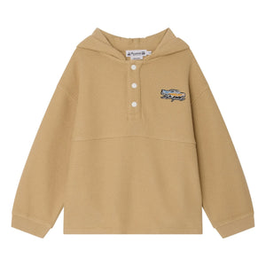Bonpoint - Edan organik pamuklu kapüşonlu sweatshirt | Bej