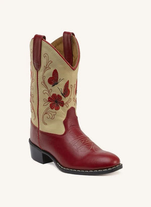Bootstock - Bloom Cowboy-Stiefel | Rot
