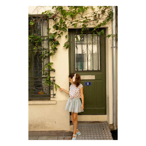 Louis Louise - Madona Punkte Jersey T-Shirt | Hellrosa