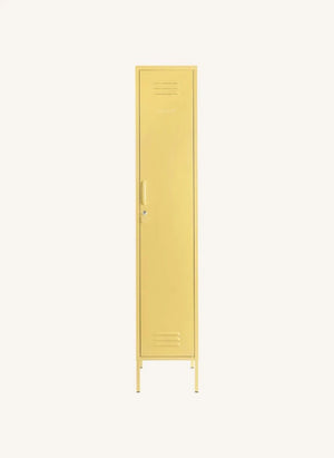Mustard Made - İnce Metal Dolap | Soluk sarı