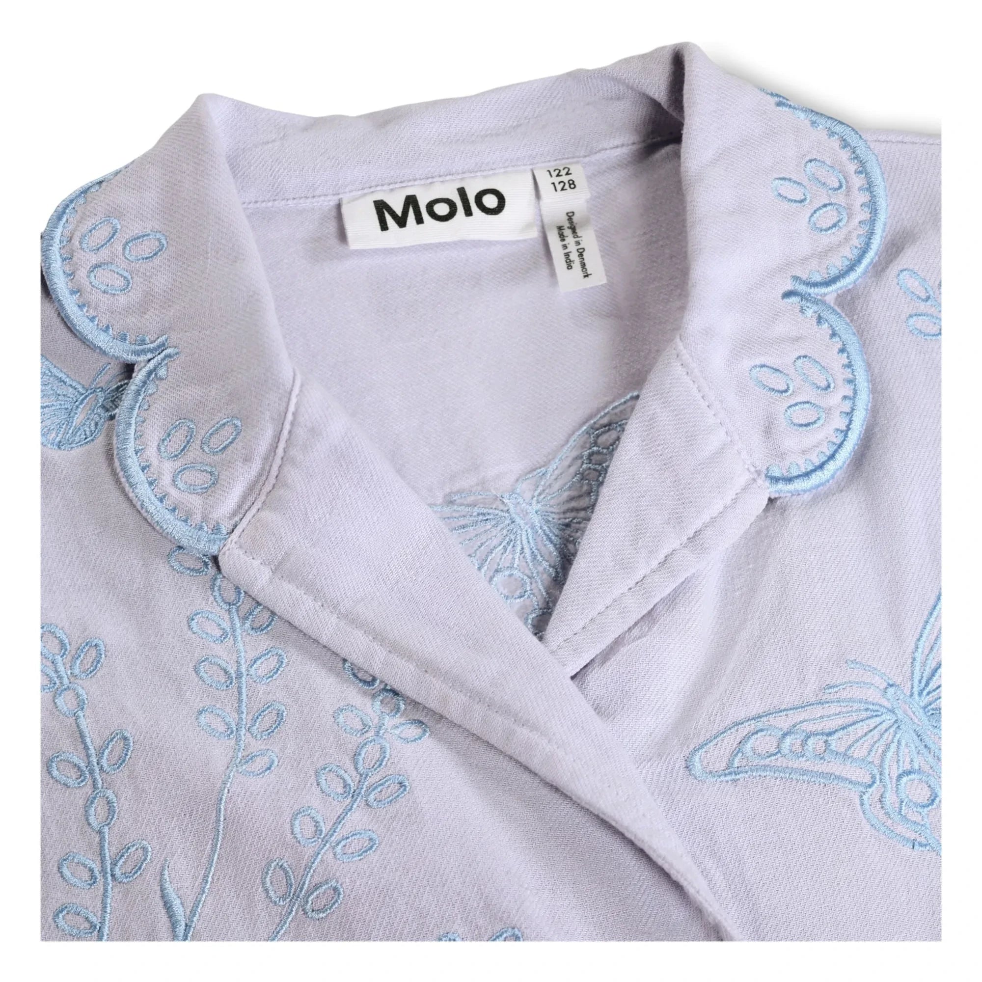 Molo - Rosalle Kelebekler Gömlek | Lavanta