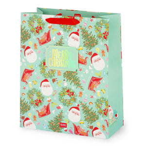 Legami - Wreath Noel Geschenk Tasche - Groß