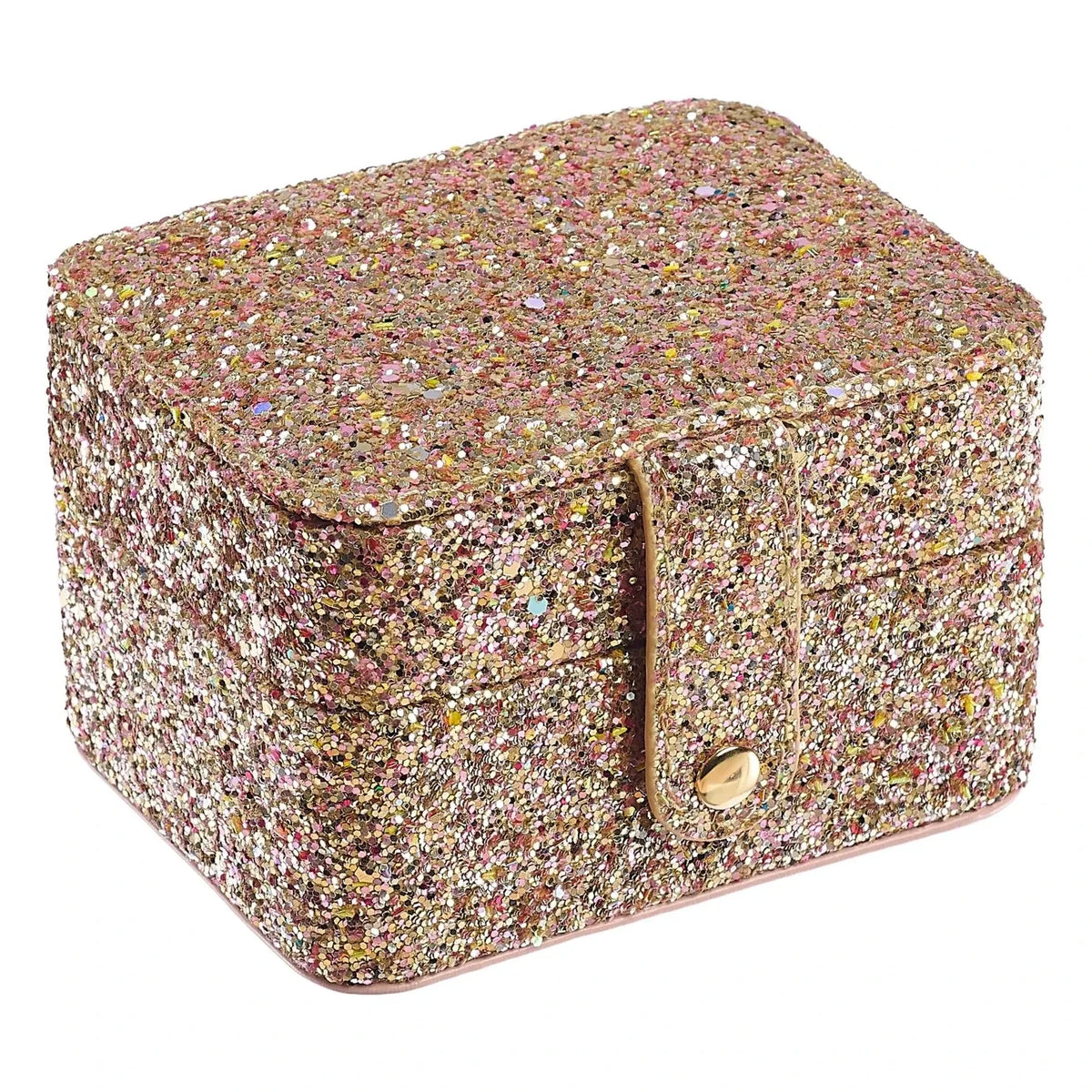 Rockahula Kids - Joyero de confeti con purpurina | Dorado