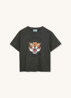 Kenzo - Kenzo Paris Tigre Tişört | Kömür grisi