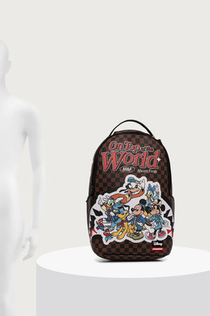 Sprayground - Mickey ve Arkadaşları Kahverengi Sırt Çantası 910B8840NSZ