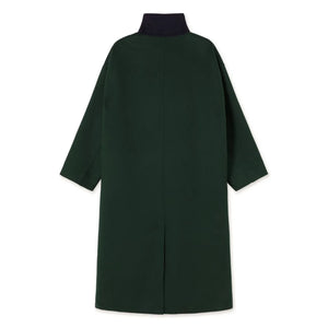 The Tiny Big Sister - Color Block Wool Coat | Mavi