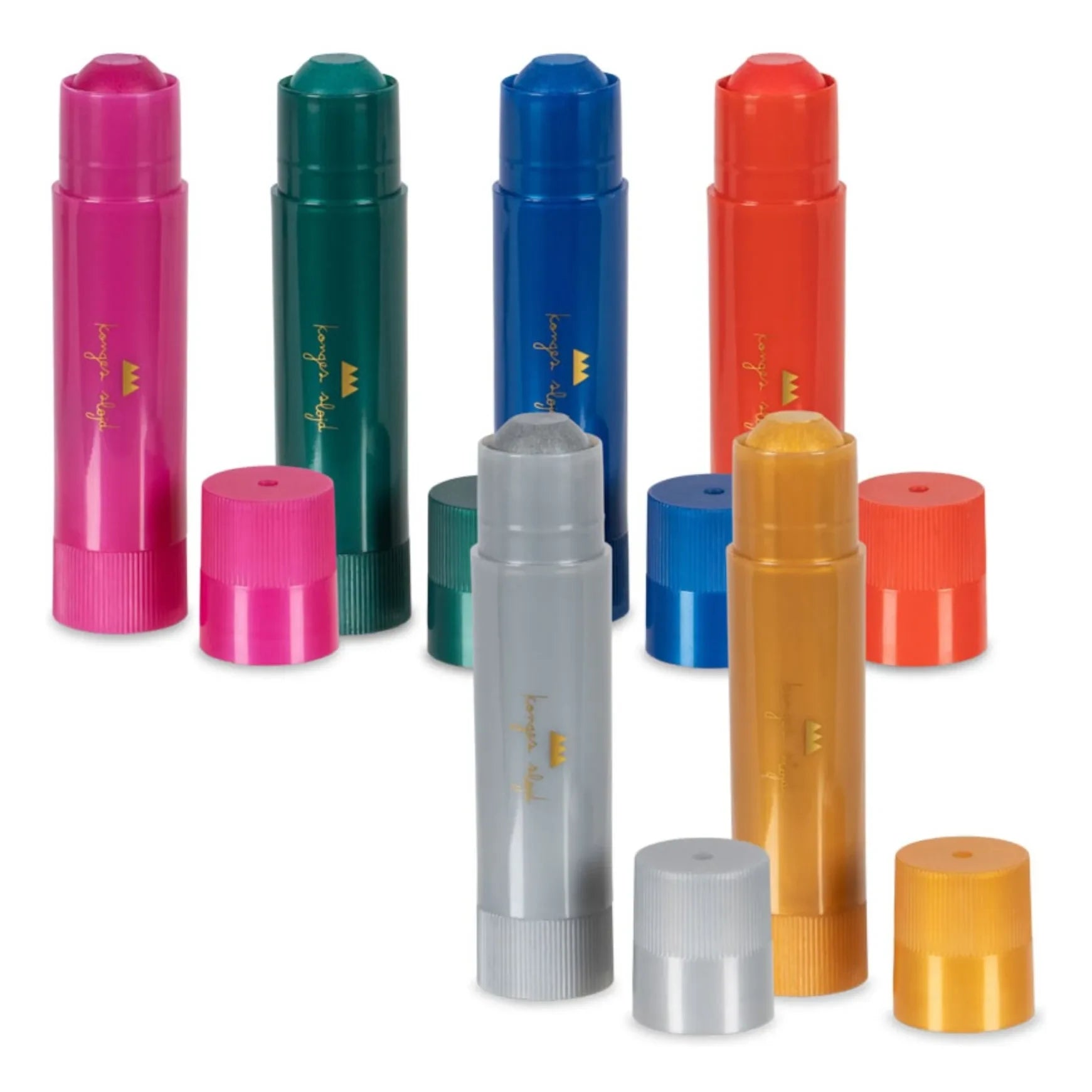Konges Sløjd - Glitter Felt Pens - Set of 6