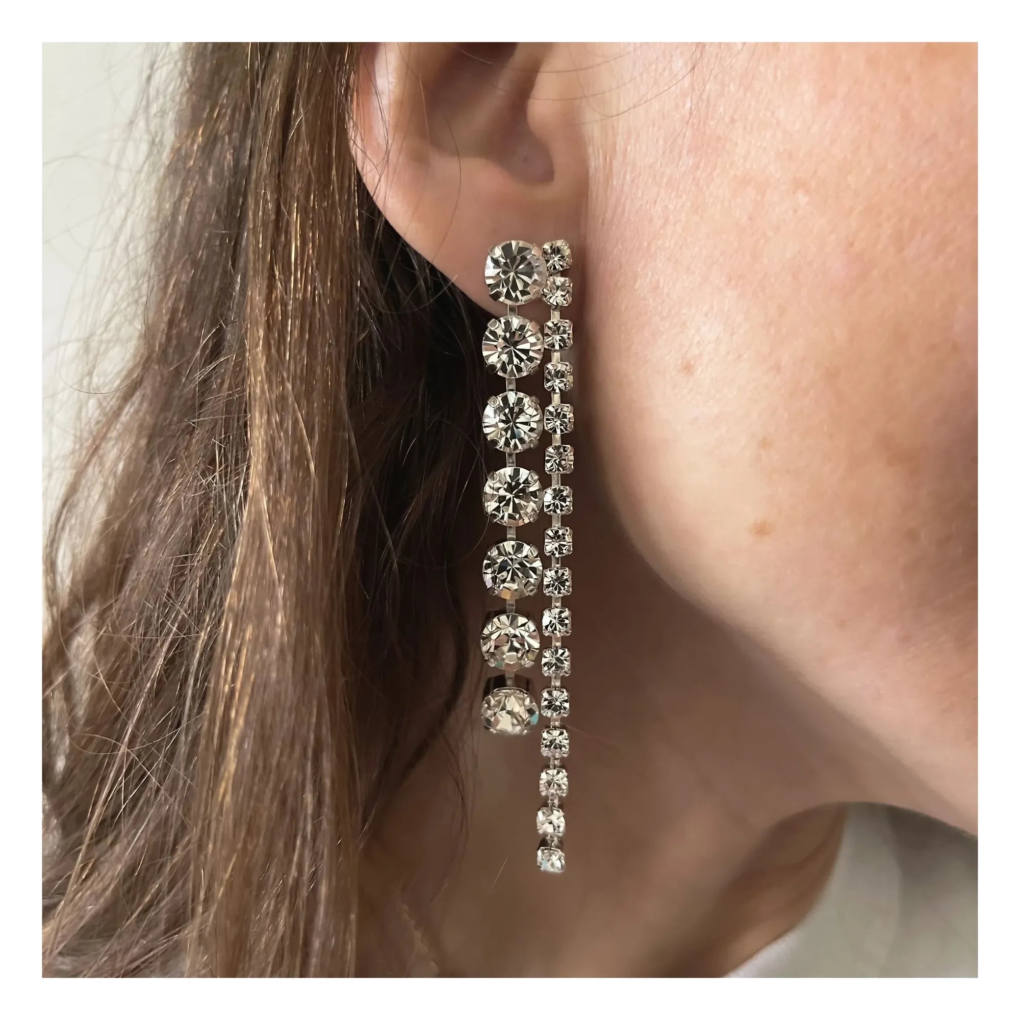 Perrine Taverniti - Alma Asymmetric Earrings | Silver