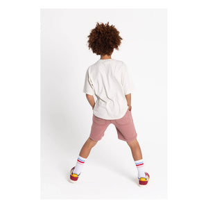 Hundred Pieces - Pantalones cortos York algodón orgánico | Ciruela