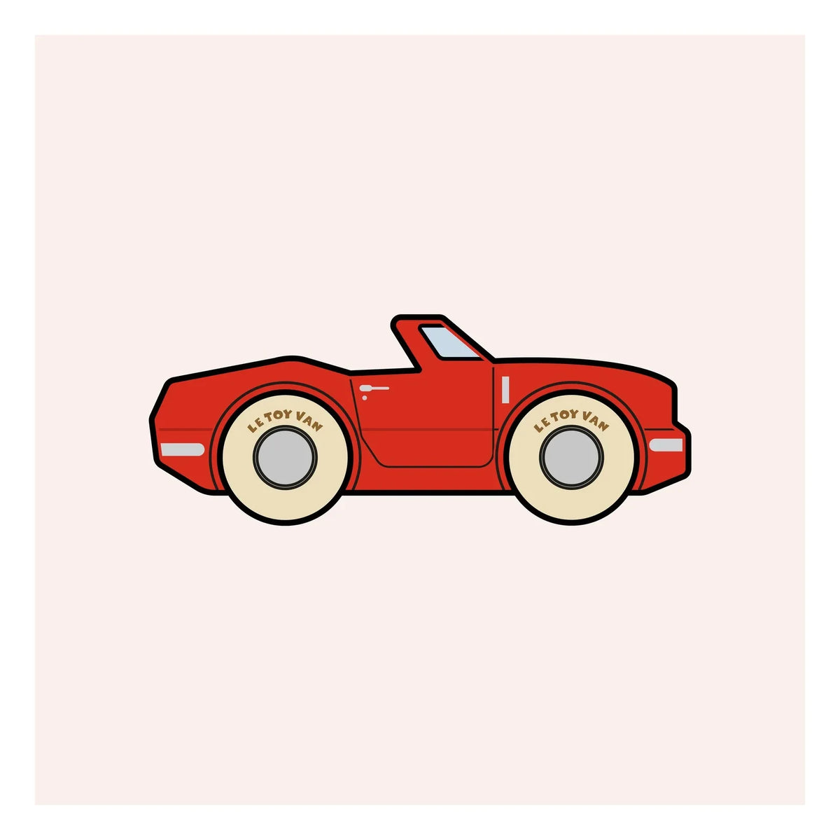 Le Toy Van - Marc's Car | Kırmızı