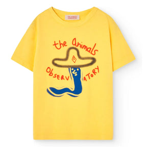 The Animals Observatory - Hahn T-Shirt | Gelb