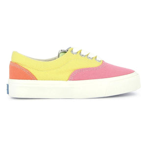 Bonton - Elastik Bağcıklı Kaykay Sneakers | Candy pink