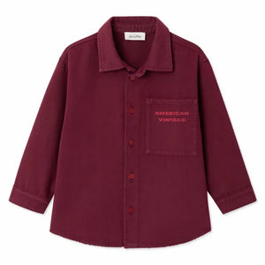 American Vintage - Camisa Lycaz | Burdeos