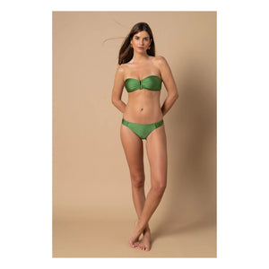 Alma Deia - Lena Low-Cut Swimsuit Bottom | Meadow Green