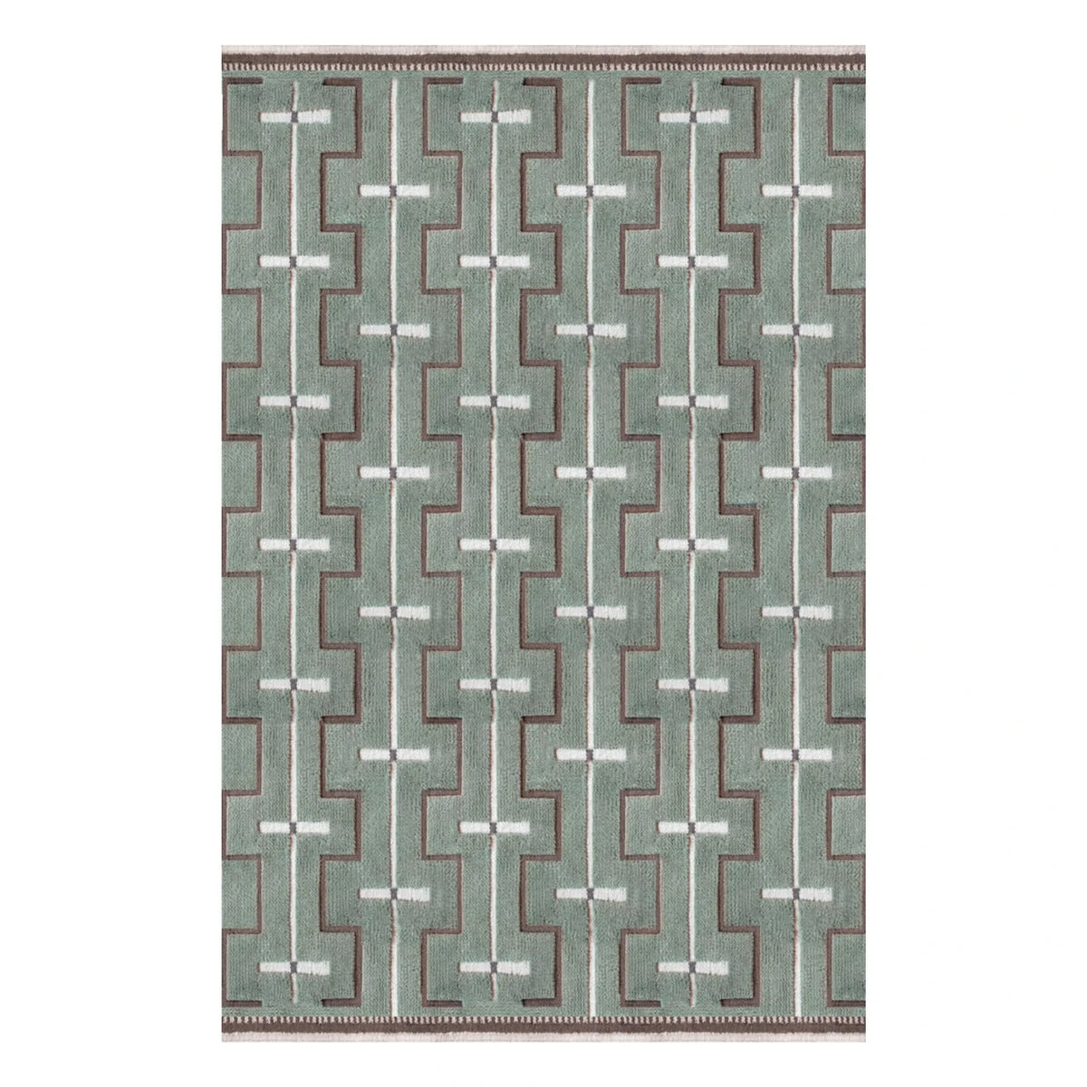Layered - Johanna, alfombra de lana | Salvia