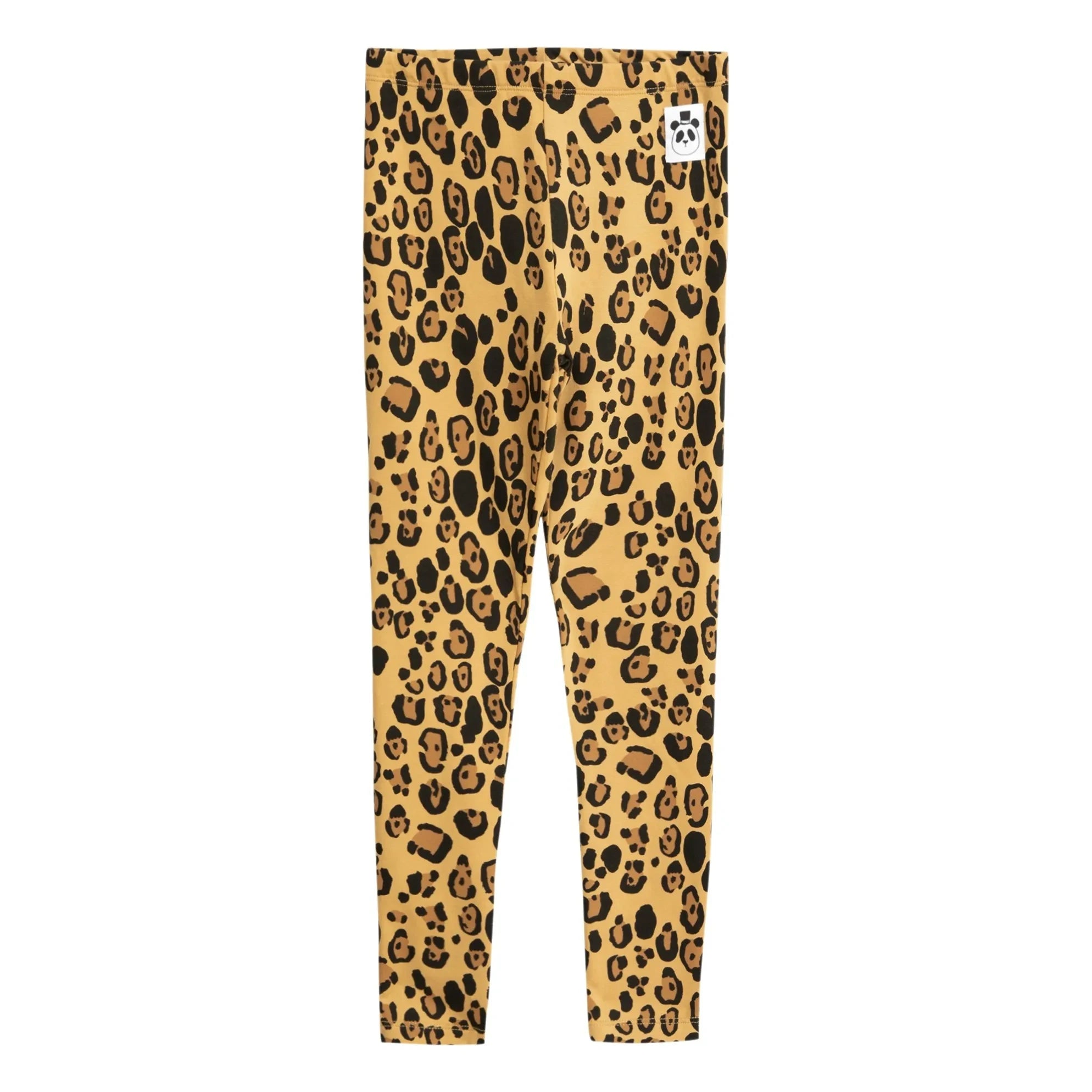 Mini Rodini - Leopard Lyocell Basic Tayt | Bej