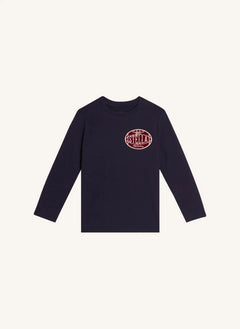 Stella McCartney Kids - Stella Organik Pamuk Balon Tişört | Koyu Mavi