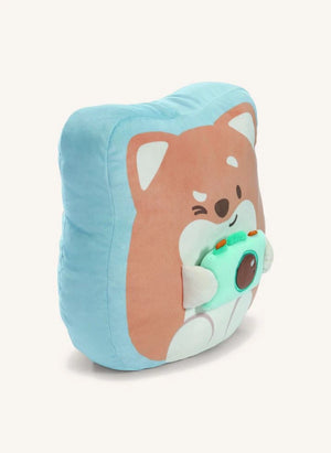Nici - Hiro Kamera Kissen | Braun