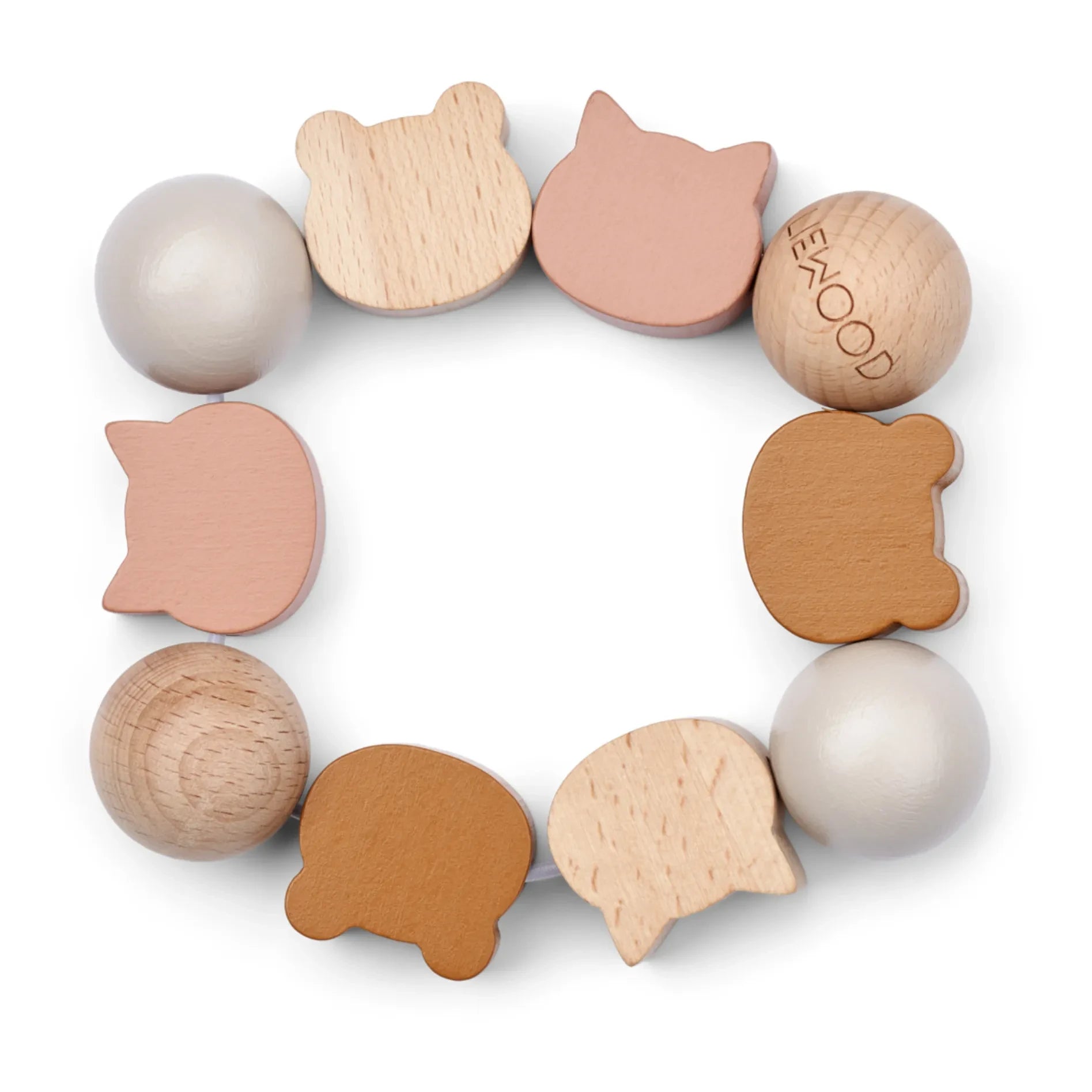 Liewood - Anillo mordedor Allie | Tuscany rose multi mix