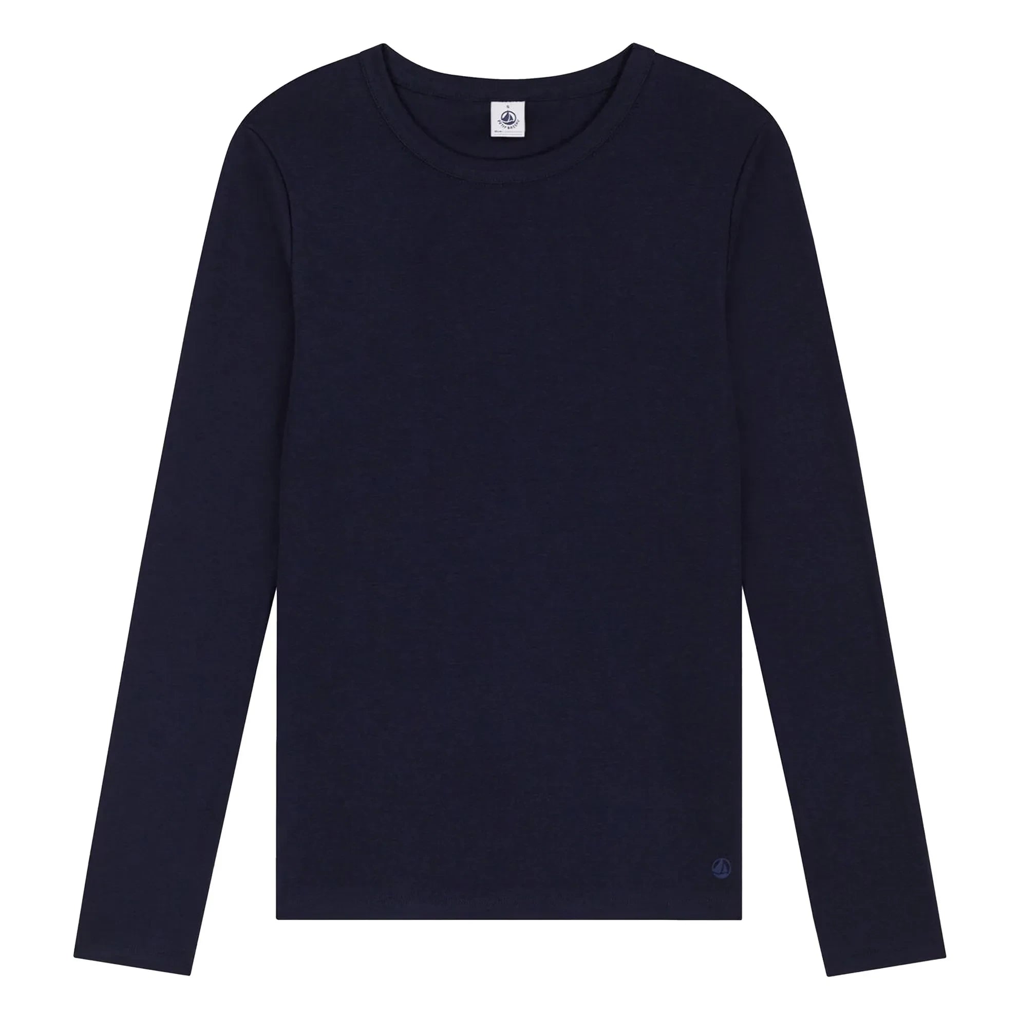 Petit Bateau - l'Iconique Uzun Kollu Tişört - Kadın Koleksiyonu | Lacivert
