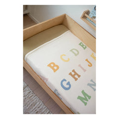 Soft Spot - Decke Alphabet aus Bio-Baumwolle