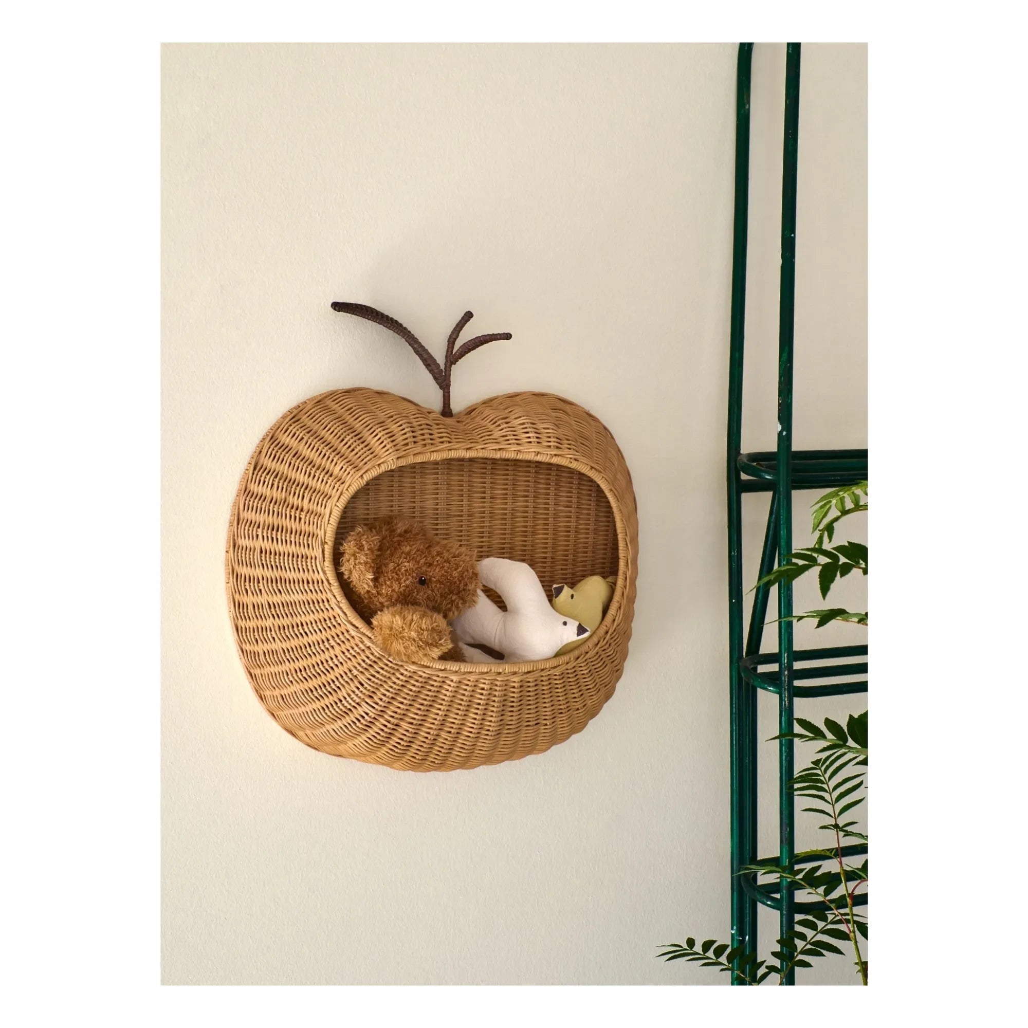 Ferm Living Kids - Apple duvar sepeti