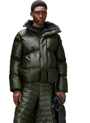 Rains - Bator Unisex Şişme Mont | Haki