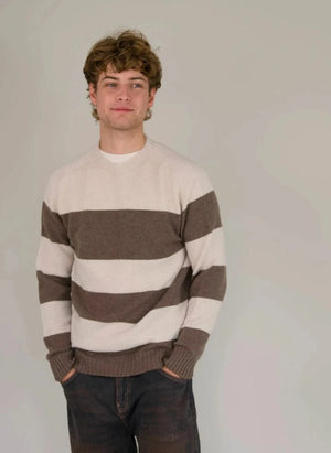 Origin Knitwear - Dikişsiz Yün Kazak | Lila