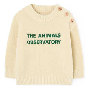 The Animals Observatory - Bobcat Pullover | Blassgelb