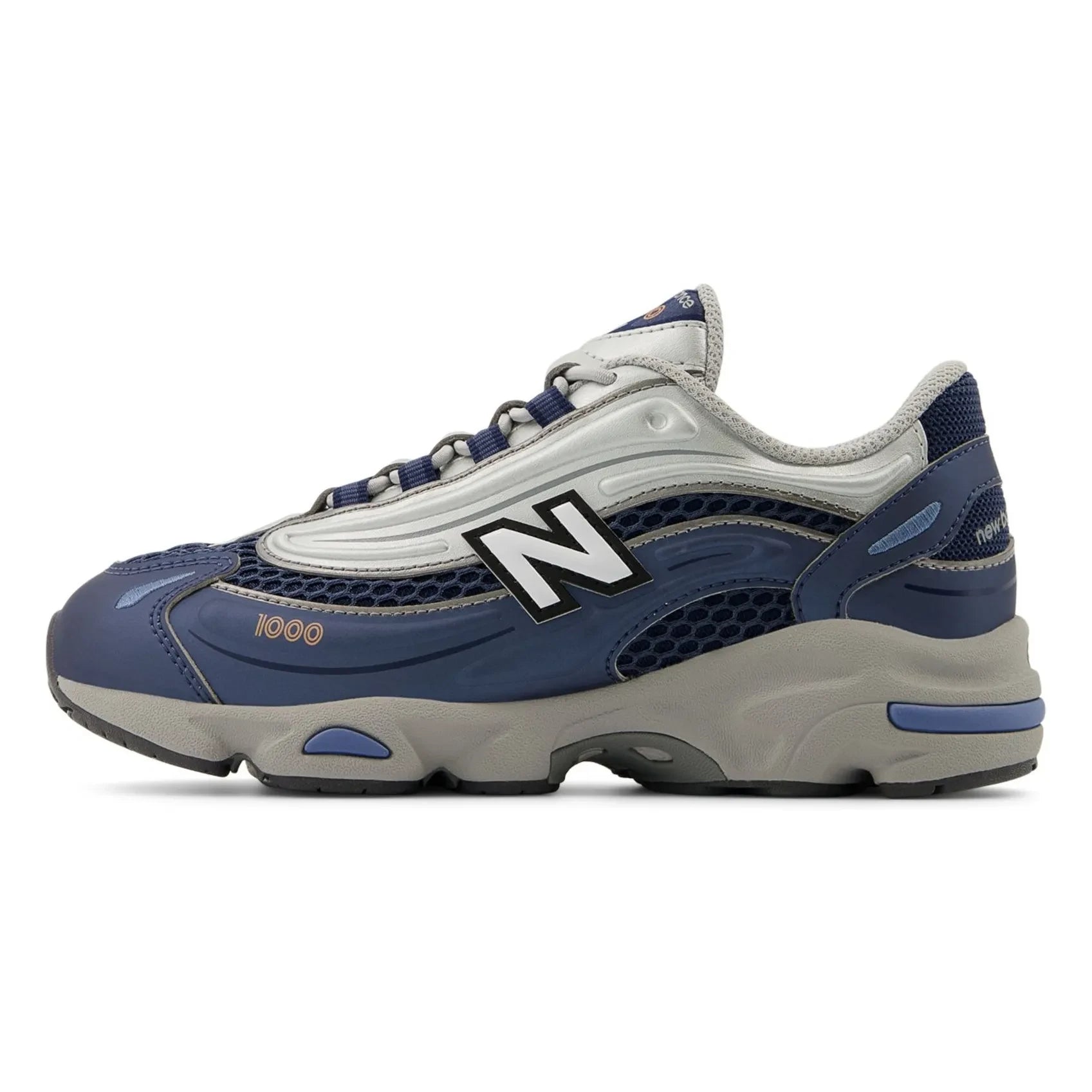 New Balance - Lastikli Dantel Spor Ayakkabılar 1000 | Koyu Mavi