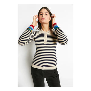 Indee - Polo Rayas Wallaby | Azul Marino