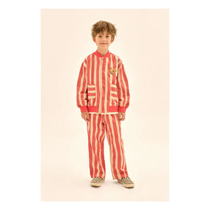 Jelly Mallow - Banana Striped Jacket | Red