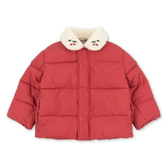 Konges Sløjd - Alpi Cerises Pufferjacke mit recycelter Faserfüllung | Rot