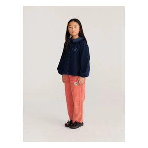 Bobo Choses - Bluz Denim Geri Dönüştürülmüş Pamuk | Koyu Mavi