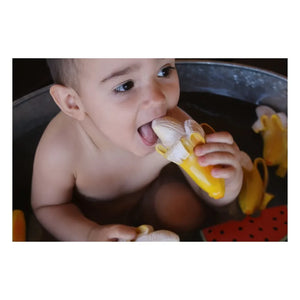 Oli & Carol - Ana the Banana Teether | Yellow