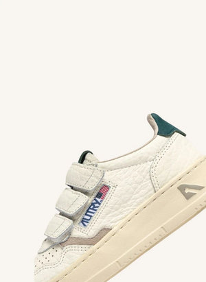 Autry - Kidstripes Low-top Suede Sneakers | Dark Green