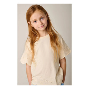 Tumble N'Dry – Gelati T-Shirt aus Bio-Baumwolle | Ecru