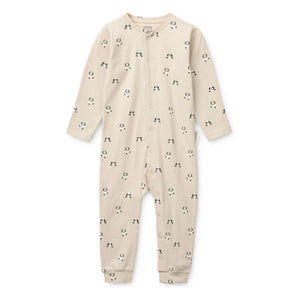 Liewood - Organic Cotton Pajama Birk Pandas | Beige