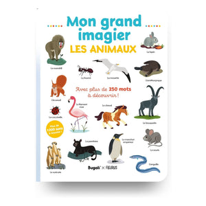 Bugali - Kitap Mon grand imagier - Animals (Bugali x Fleurus)