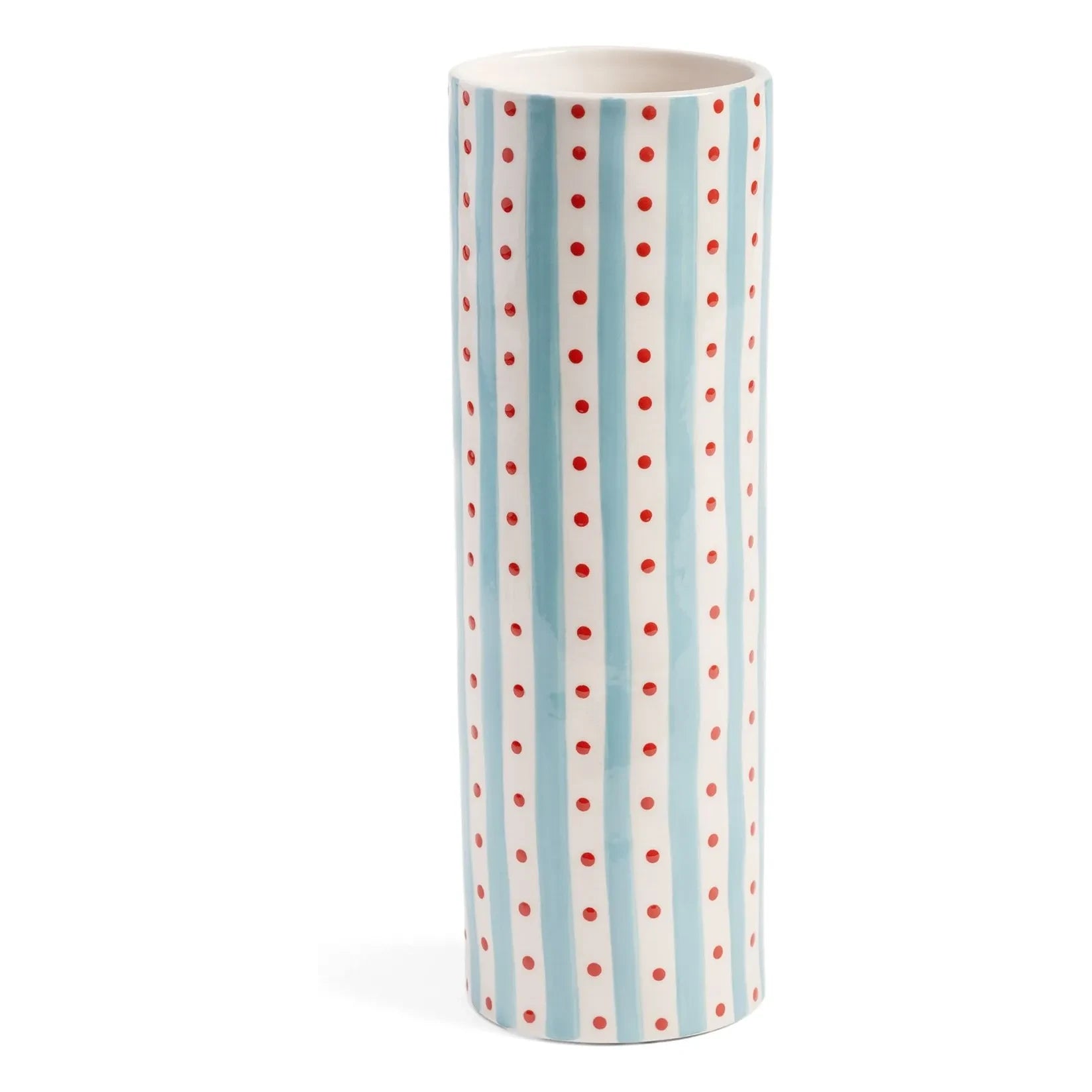 &Klevering - Clash Dot Vase | Light Blue