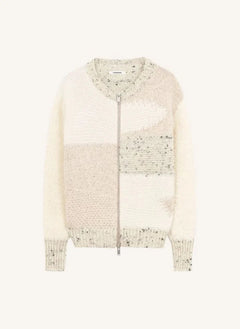 Cordera - Marled Merino Yünlü Hırka | Bej