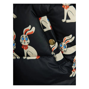 Mini Rodini - Lapins Jacke mit recycelter Faserfüllung | Schwarz