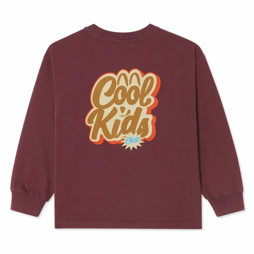 American Vintage - Fizvalley Cool Kids Tişört | Patlıcan