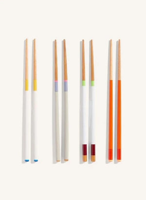 Hay - Çizgili Bambu Çubuklar - 4'lü Set
