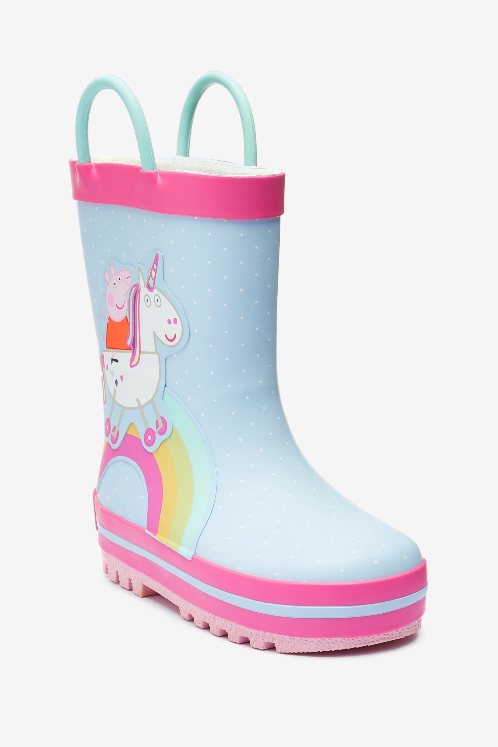 Dinossi - Botas de agua Peppa Pig de suela blanda para niñas - 19