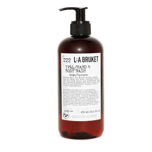 L:A BRUKET - 222 Spruce El ve Vücut Yıkama Jeli - 450 ml